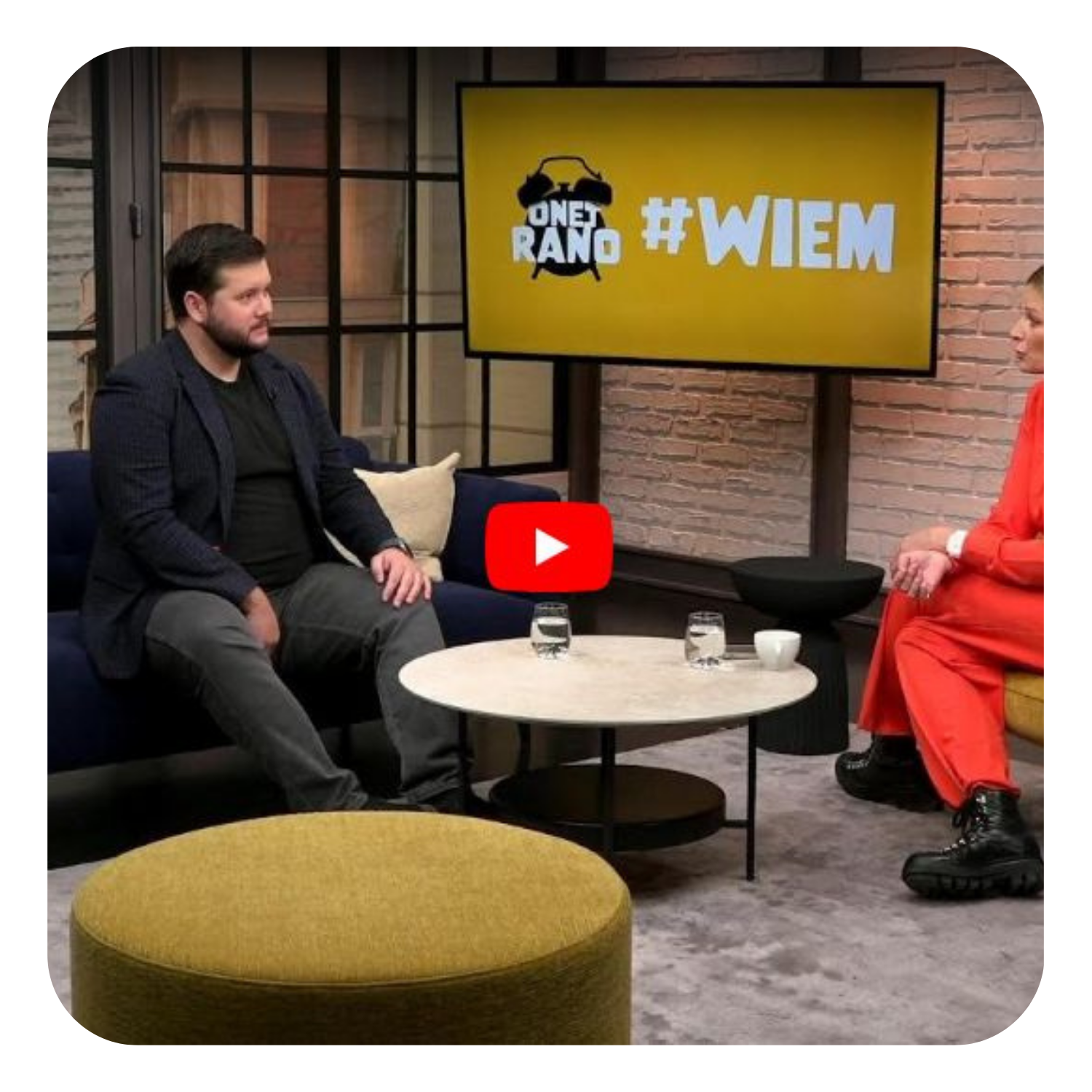 Rozmowa w studio Onet Rano #WIEM — ekspert IT w programie