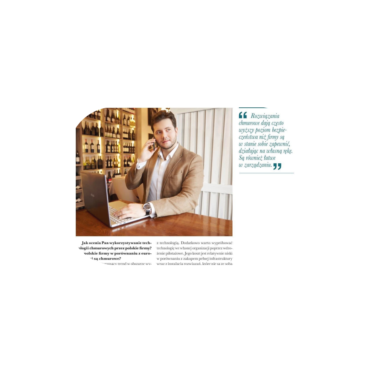 Stylowane zdjęcie reprezentujące biznesmena